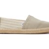 Femme TOMS Espadrilles | Alpargata Recycled Cotton Rope Espadrille Beige Oxford