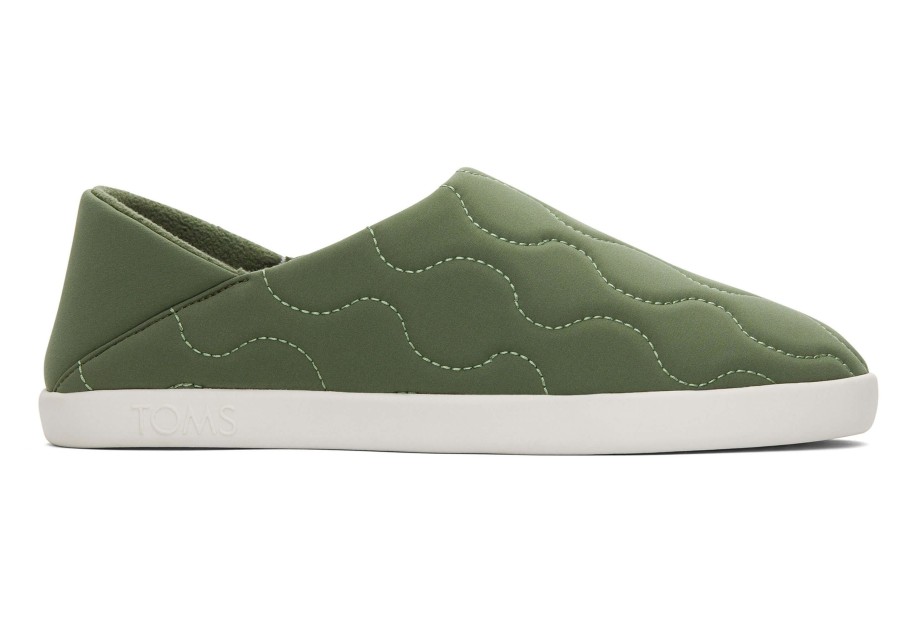 Homme TOMS Chaussons | Chaussons Ezra Bronze Green